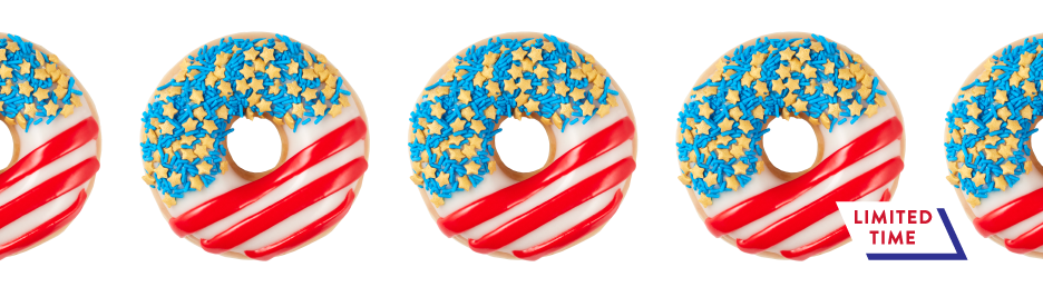 Go USA Doughnut banner